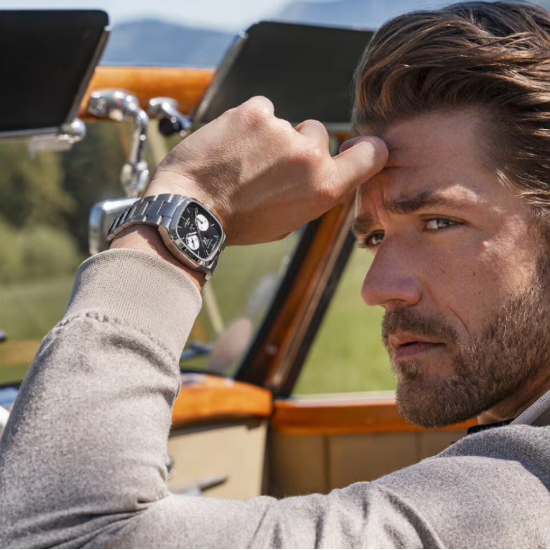 Glashütte Original Seventies Chronograph XV worn on the wrist