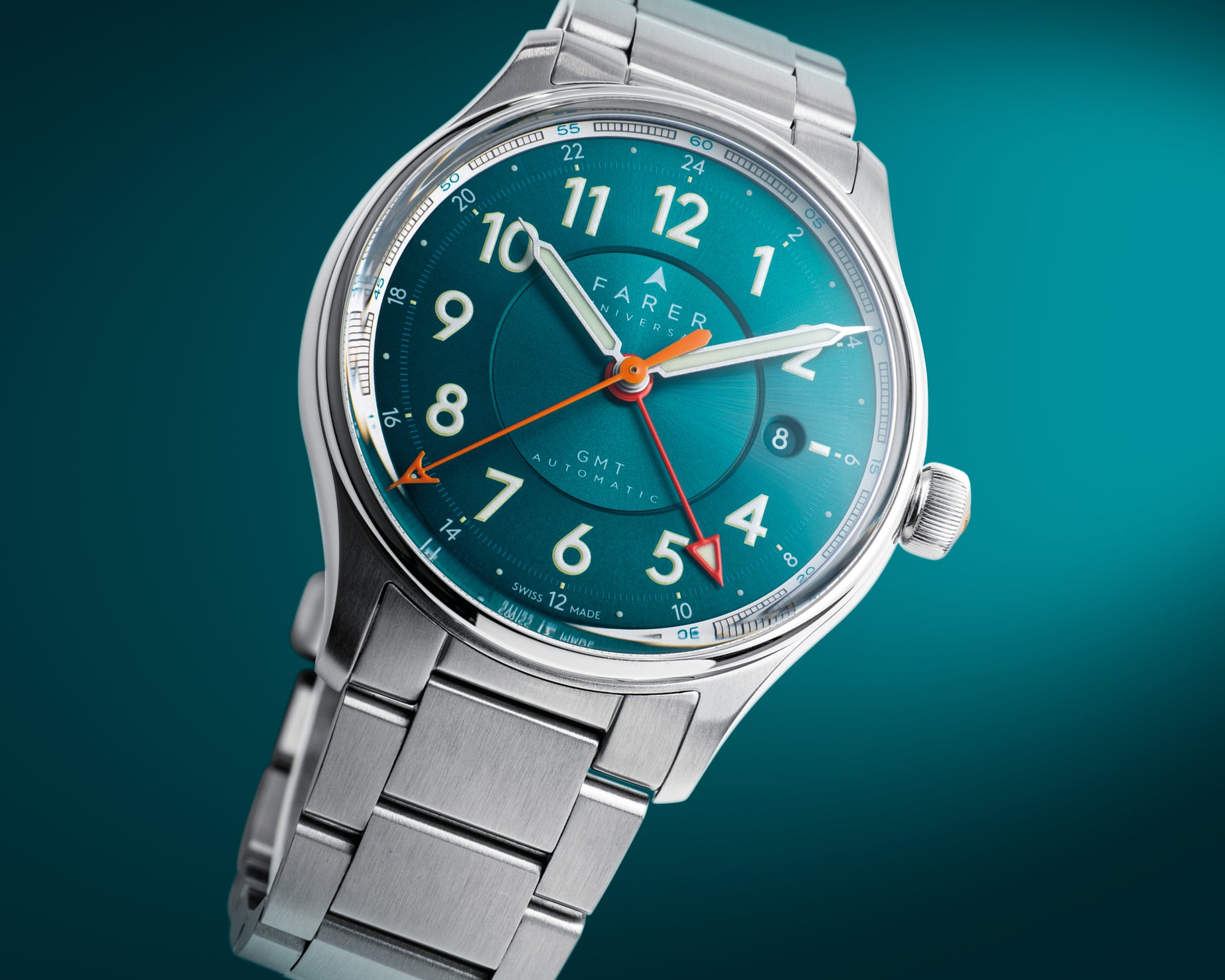 best british watch brands, Farer Lander GMT
