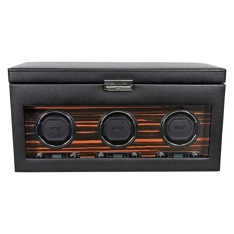 best watch winders, Wolf Roadster triple watch winder